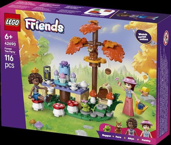 Конструктор LEGO® Friends Чаепитие в лесу Набор, 116 деталей (42690)