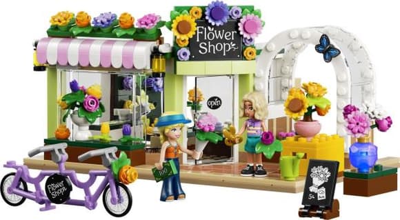 Конструктор LEGO® Friends Творча квіткова крамниця, 377 деталі (42693)