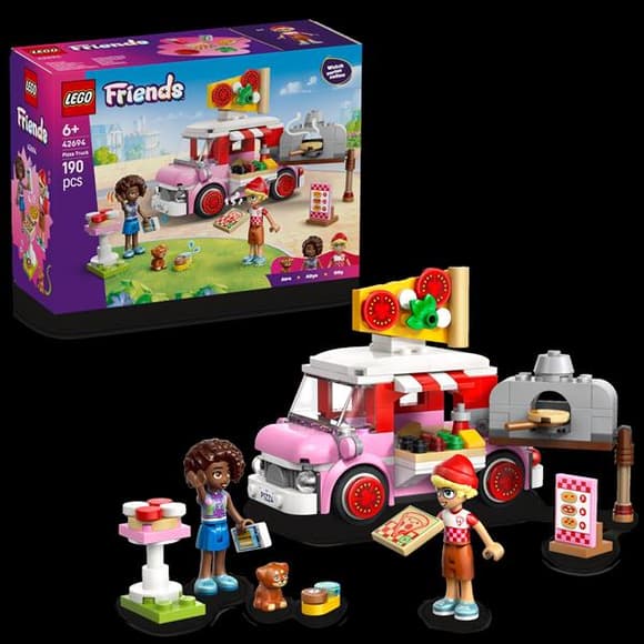 Конструктор LEGO® Friends Грузовик с пиццей Игровой набор, 190 деталей (42694)