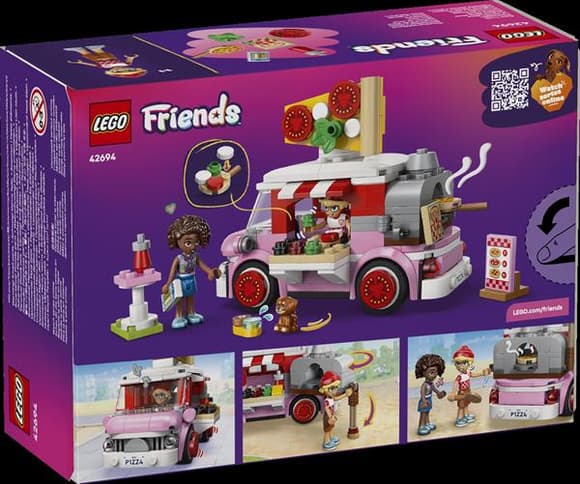 Конструктор LEGO® Friends Грузовик с пиццей Игровой набор, 190 деталей (42694)