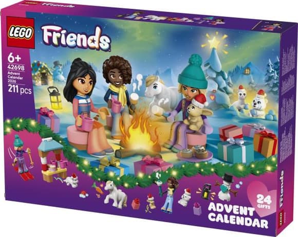Конструктор LEGO® Friends Адвент-календар 2026 Різдвяна іграшка (42698)