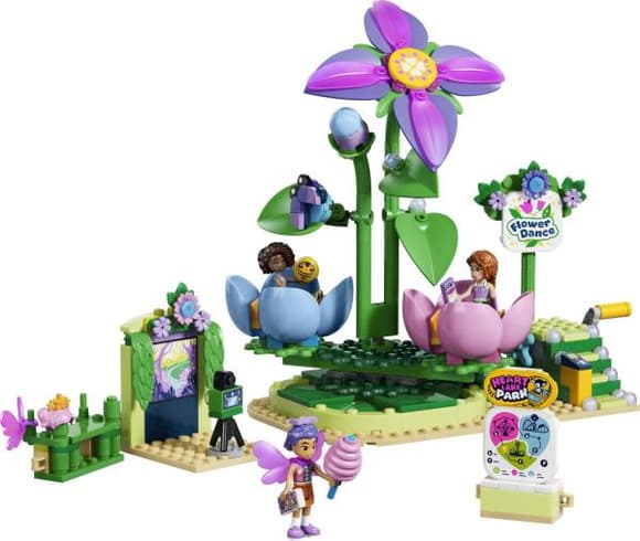 Конструктор LEGO® Friends Карусель із квітами й чашками та казкова фотобудка Іграшка, 321 деталь (42702)