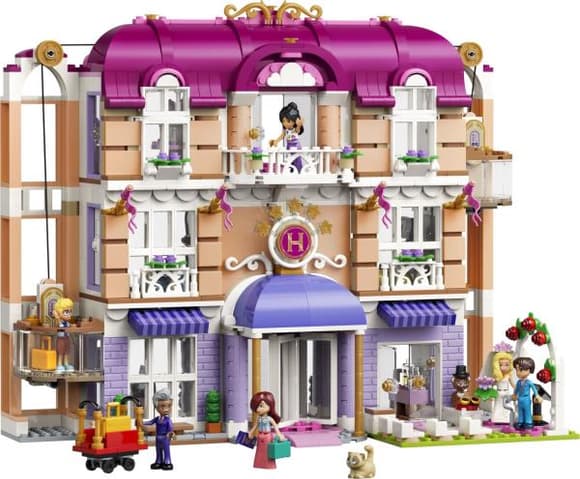 Конструктор LEGO® Friends Гранд-готель у Хартлейк-Сіті, 1406 деталей (42704)