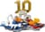 Конструктор LEGO® Editions Кіліан Мбаппе — найкращі моменти футбольних матчів, 490 деталей (43013)