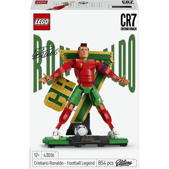 Конструктор LEGO® Editions Криштиану Роналду — легенда футбола, 854 детали (43016)