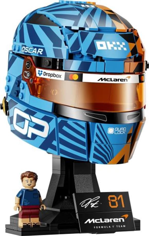 Конструктор LEGO® Editions Шлем Оскара Пиастри c команды McLaren, 793 детали (43017)