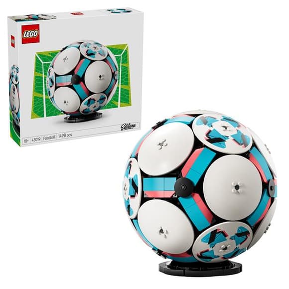 Конструктор LEGO® Editions Футбольний м'яч 1498 деталей (43019)