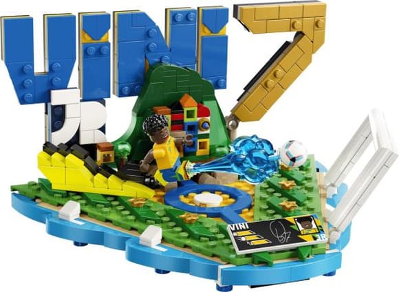 Конструктор LEGO® Editions Вінісіус Жуніор — найкращі моменти футбольних матчів, 510 деталей (43027)