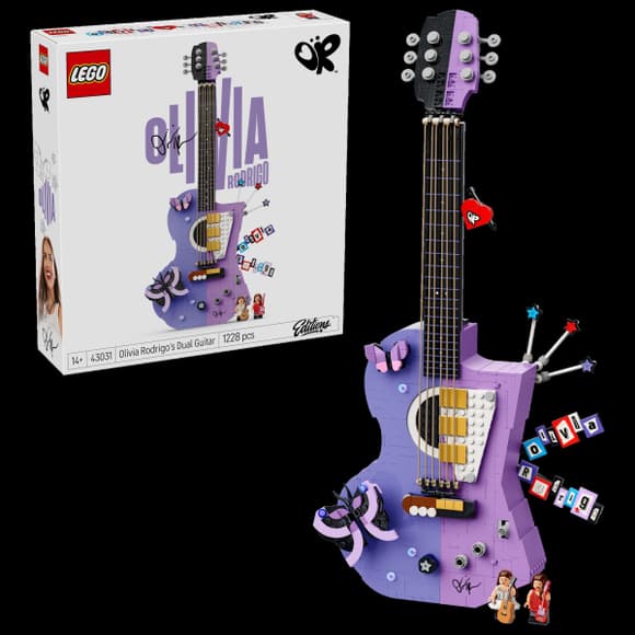 Конструктор Двойная гитара Оливии Родриго LEGO® Editions (43031)