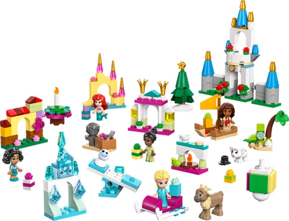Різдвяний адвент-календар 2024 LEGO Disney 253 деталей (43253)