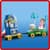 Конструктор LEGO Disney та Pixar Святкування з Історії Іграшок потяг і авто для перегонів 206 деталей (43264)