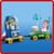 Конструктор LEGO Disney та Pixar Святкування з Історії Іграшок потяг і авто для перегонів 206 деталей (43264)