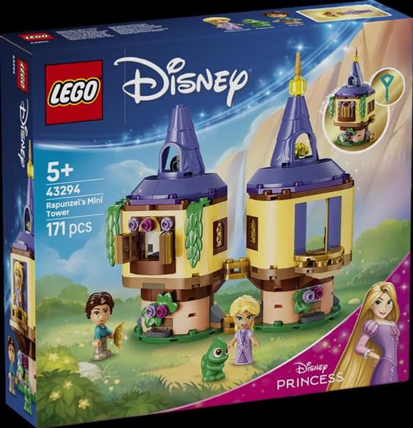 Конструктор LEGO® Disney Принцесса Минибашня Рапунцель Игровой набор, 171 деталь (43294)