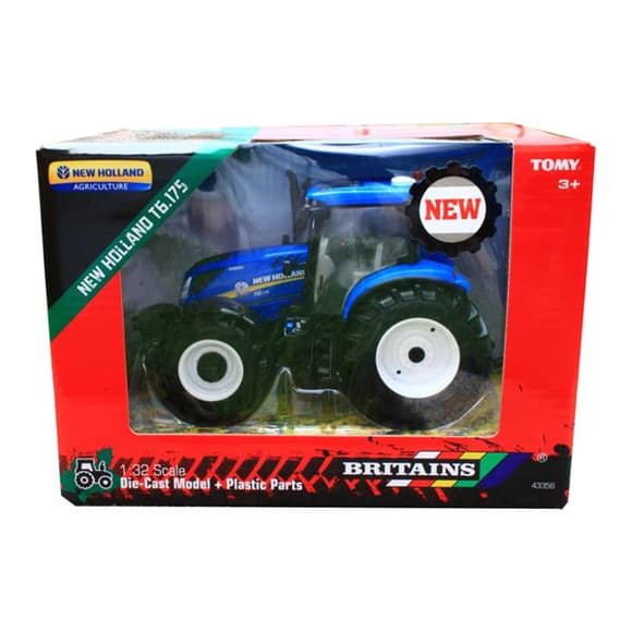Модель Britains Трактор New Holland T6.180, 1:32 (43356)