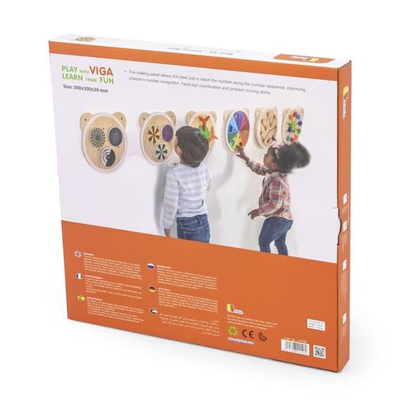 Бізіборд Viga Toys Доріжка для кульки (44556FSC)
