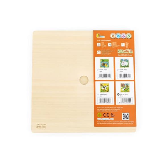 Дерев'яний пазл Viga Toys Коники 9 ел. (44624)