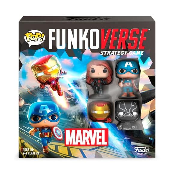 Настільна гра Pop! Funkoverse Marvel стратегічна 4 фігурки (46067)