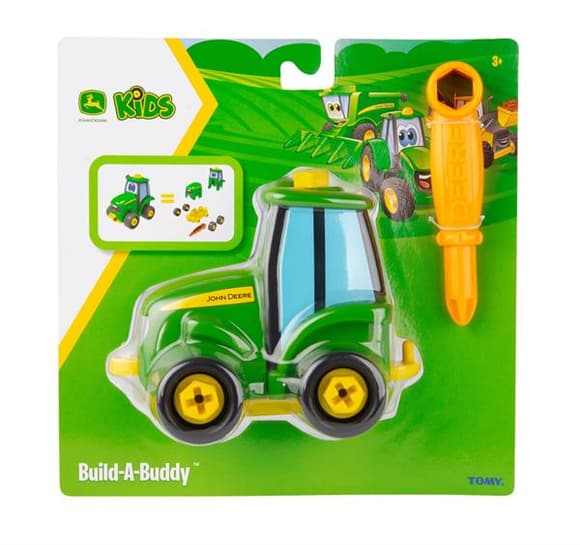 Конструктор John Deere Kids Збери трактор із викруткою (47208)