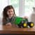 Машинка Трактор John Deere Kids Monster Treads з ковшем і великими колесами (47327)