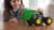 Машинка Трактор John Deere Kids Monster Treads з ковшем і великими колесами (47327)