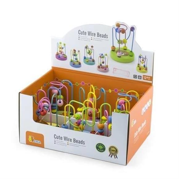 Дерев'яний лабіринт Viga Toys Міні 6 шт. (50047)