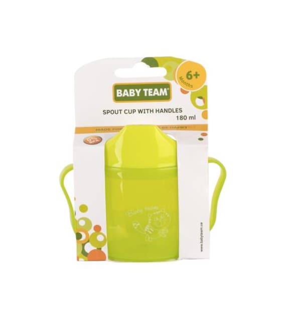 Поїльник-спаут з ручками, 180 мл (180 ml) (5007)