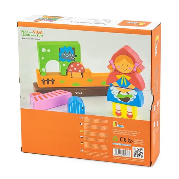 Магнитный пазл Viga Toys Красная Шапочка (50075)