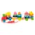 Деревянная каталка Viga Toys Поезд из блоков (50089)