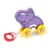 Деревянная каталка Viga Toys Бегемотик (50092)