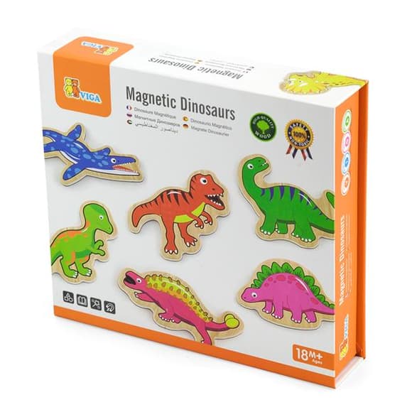Набор магнитов Viga Toys Динозавры 20 шт. (50289)