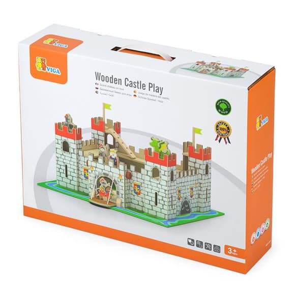 Деревянный набор Viga Toys Игрушечный замок (50310)