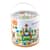 Деревянные кубики Viga Toys Цветные блоки, 80 шт., 2,5 см (50333)