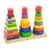 Набор деревянных пирамидок Viga Toys Три фигуры (50567)