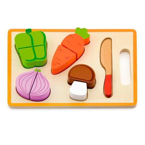 Игрушечные продукты Viga Toys Деревянные овощи (50979)