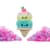 М’яка іграшка-антистрес Fluffie Stuffiez Small Plush Морозиво 20 см (511779)