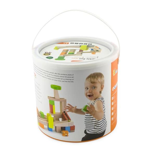Конструктор Viga Toys Горки для шариков 49 элементов (51619)