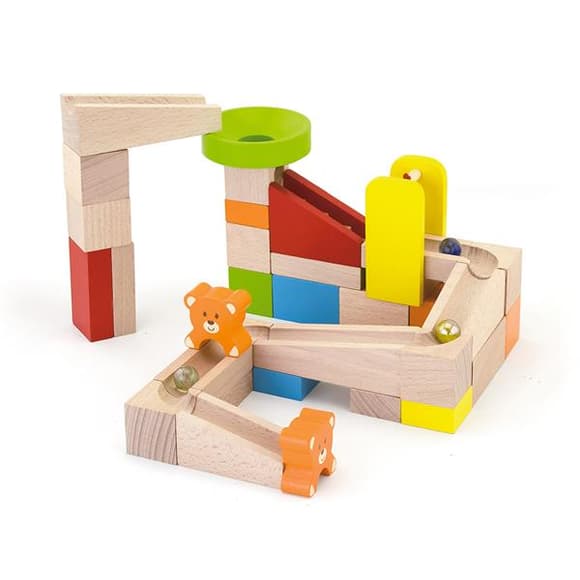 Конструктор Viga Toys Горки для шариков 49 элементов (51619)
