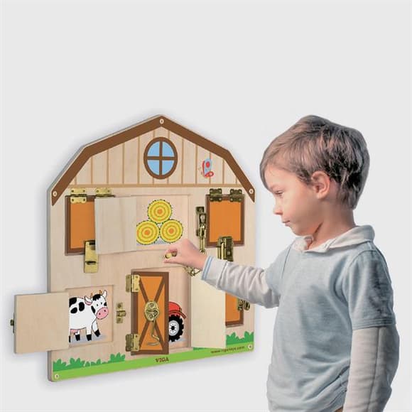 Бизиборд Viga Toys Домик на ферме (51627FSC)