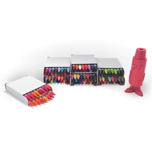 Набір воскової крейди Crayola Crayons зі стругачкою 120 кольорів (52-6920)