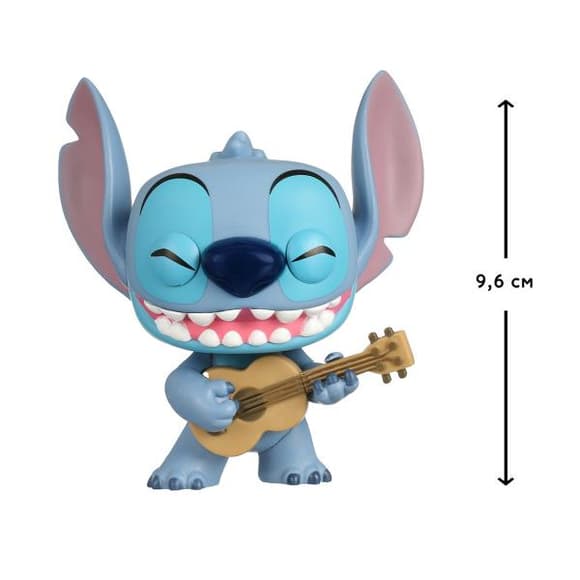 Фігурка Funko Pop! Ліло та Стіч Стіч з укулеле 10 см (55615)