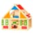 Кукольный дом Viga Toys Деревянный (56254)