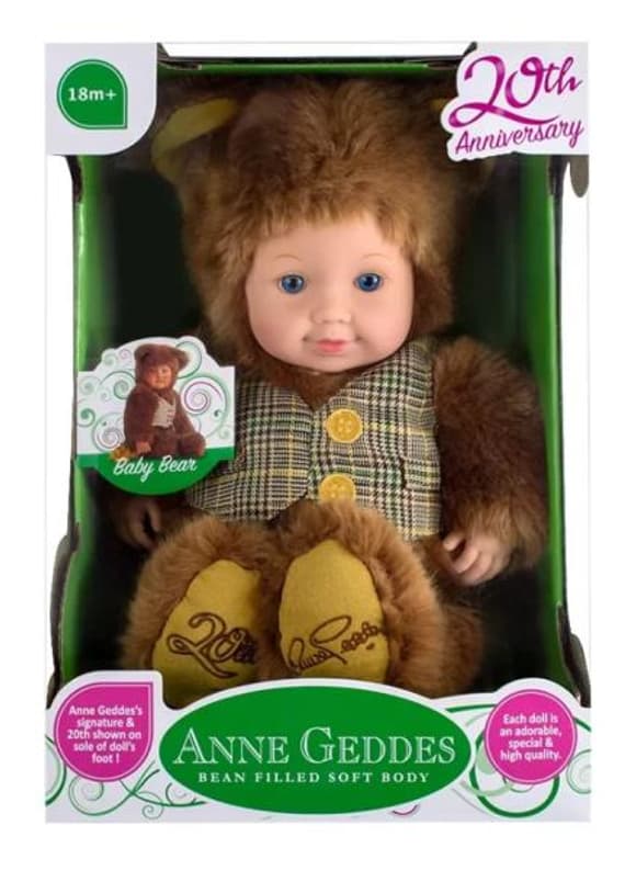 Лялька-пупс Anne Geddes Маленьке ведмежатко 31 см (572618)