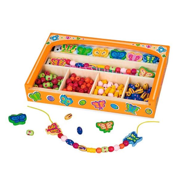 Набор для создания украшений Viga Toys Ожерелье из бабочек (58550)