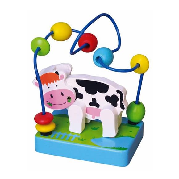 Пальчиковый лабиринт Viga Toys Коровка (59661)