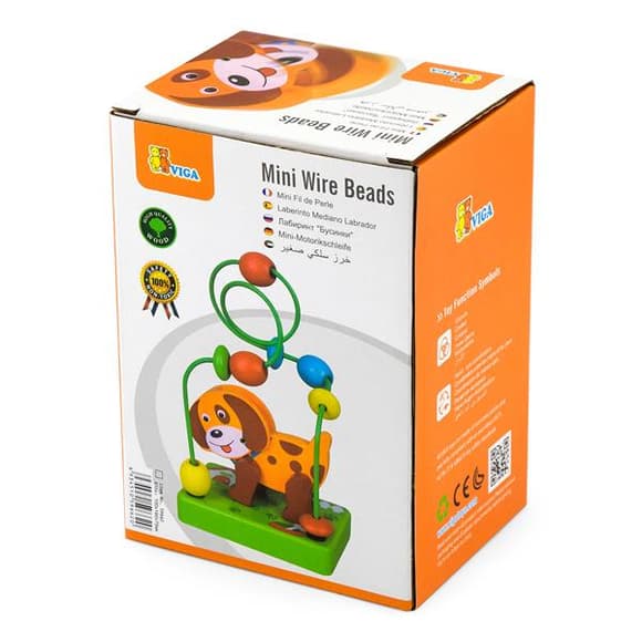 Пальчиковый лабиринт Viga Toys Собачка (59662)