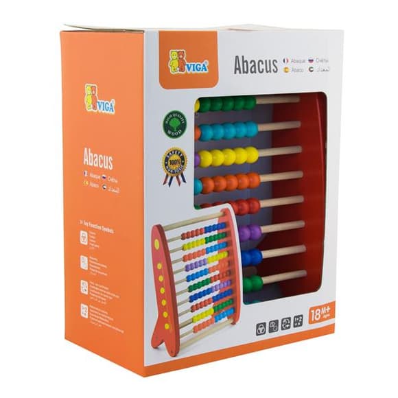 Деревянные счеты Viga Toys (59718)