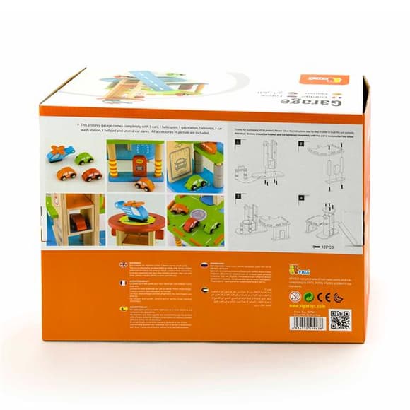 Деревянный паркинг Viga Toys (59963)