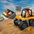 Конструктор LEGO City Жовтий будівельний автонавантажувач 81 деталь (60450)