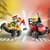 Конструктор LEGO City Пицца-авто против пожарной машины набор для гонки 70 деталей (60458)