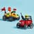 Конструктор LEGO City Пицца-авто против пожарной машины набор для гонки 70 деталей (60458)